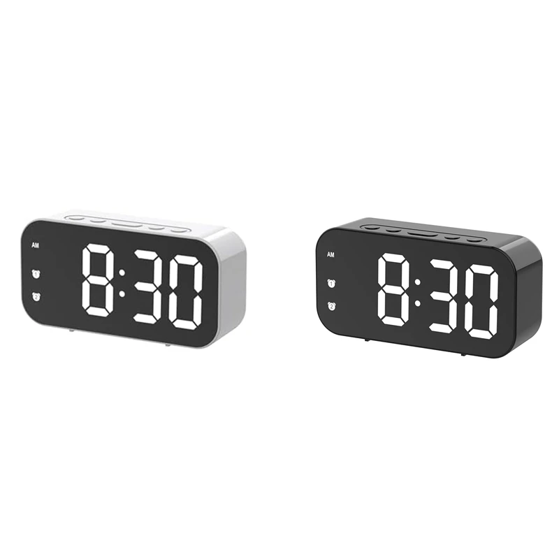 

Alarm Clock, Digital Alarm Clock, Dimmable For The Bedroom, Plug-In Alarm Clock