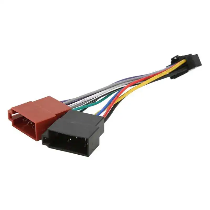ISO Radio Harness Adapter Radio ISO Harness Connector Easy Install Stereo Replacement