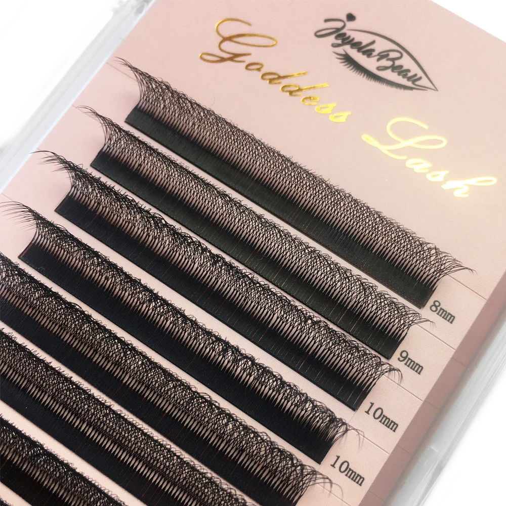 Goddess 4D W Shape Lashes W Eyelash Extensions Natural Soft Individual Lashes Handmade Premade Volume Fans Cilios W