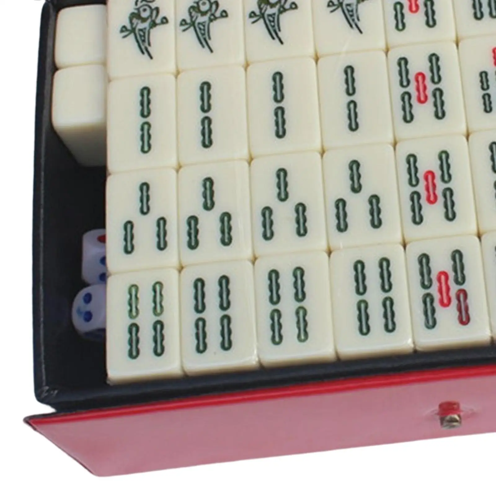 

Mini Chinese Mahjong Game Set Board Game Maj Jongg, for family game Travel