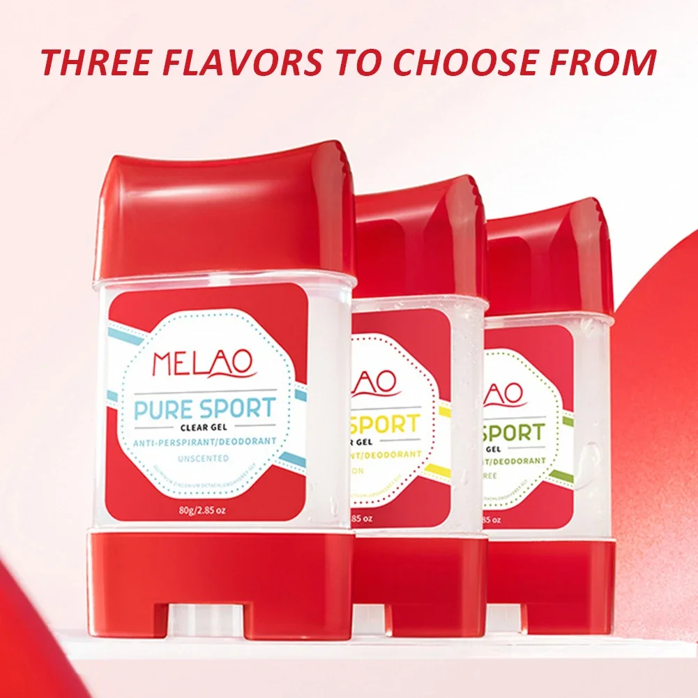 Body Odor Remove Gel Scent Deodorant Stick for Underarm Bad Smell Sweating Removing 80g
