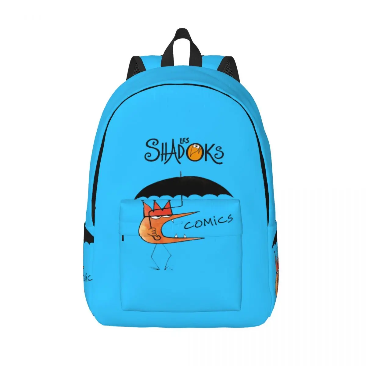 

Back To School Gift Comics Zipper Closure Schoolbag L-Les Shadoks Super Quality High School Students Schoolbag Travel