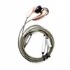 FENGRU DIY Tingo TC200 Lite Earbud Earphone HiFi Noise Cancelling EarBuds Flat Head earphone Pk Mx985 Hifi Bass Sound Earbuds 4