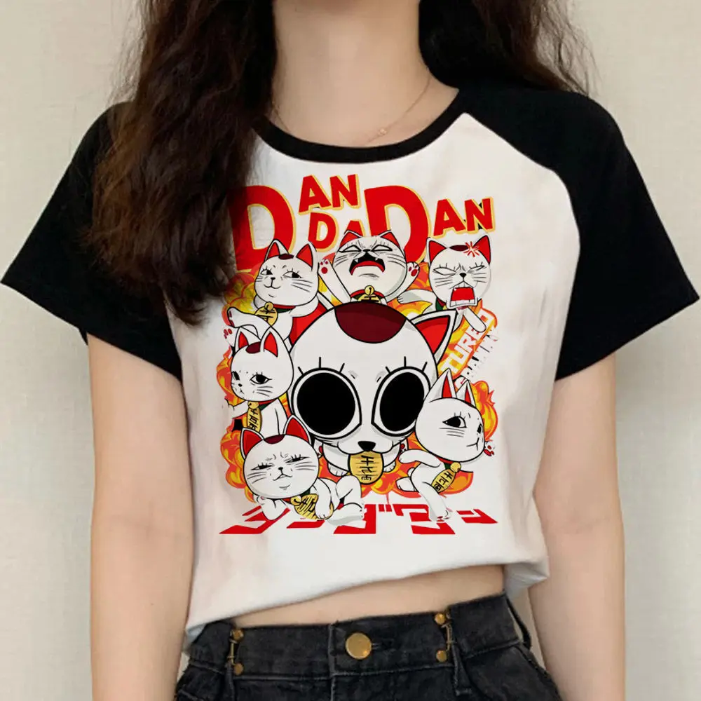Dandadan Graphic Anime Women's Streetwear T-Shirt - Psychedelic Punk Pastel Design