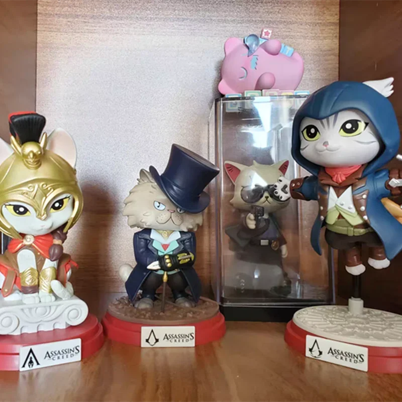 

Kawaii Cat Anime Peripheral Action Series Q Edition Figure Style Pvc Surprise Model Collectiable Ornament Figurine Kid Gifts