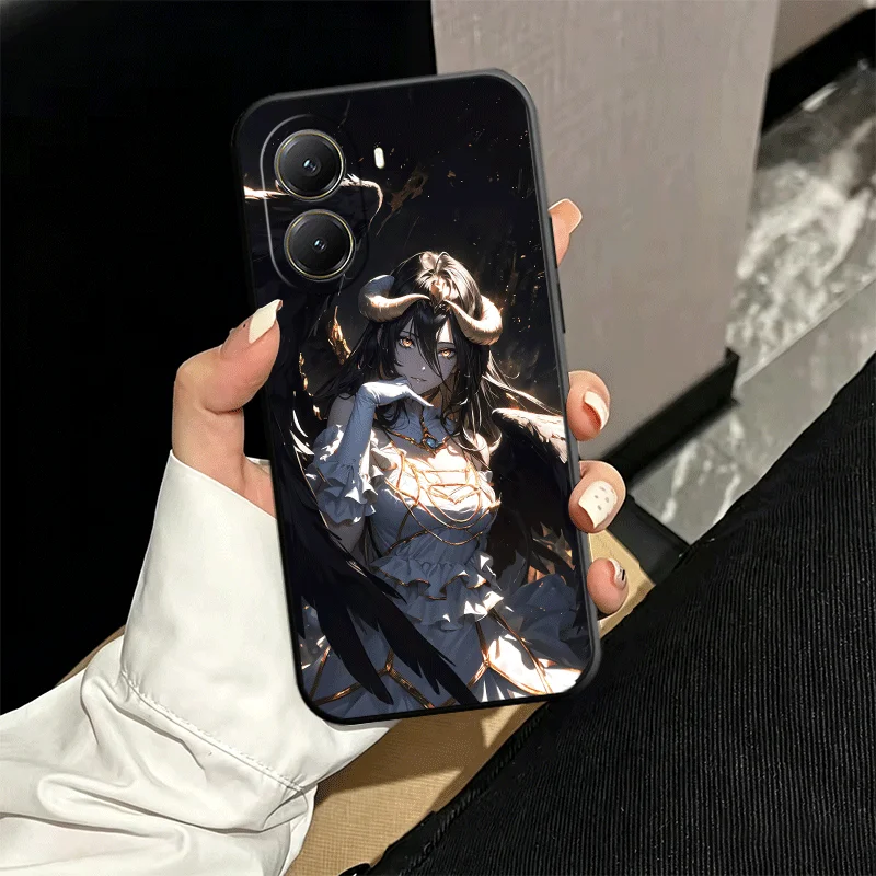 Albedo O-Overlords Anime Silicone Phone Case