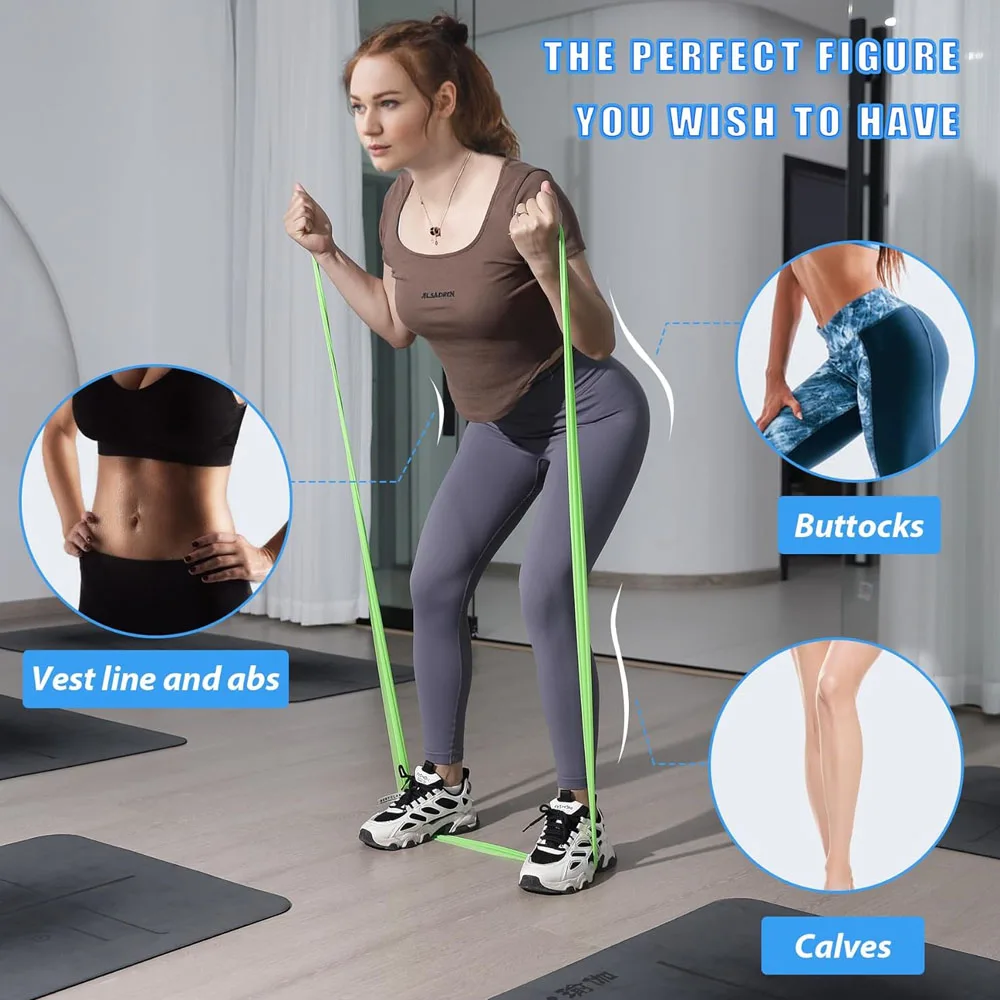 Tough Latex Resistance Band Set For Elastic Exercise Strength Pull-Ups Assist Band Heavy Workout Duty Fitness Equipment Train resistance bands pull up assistance bands resistance band resistance strap