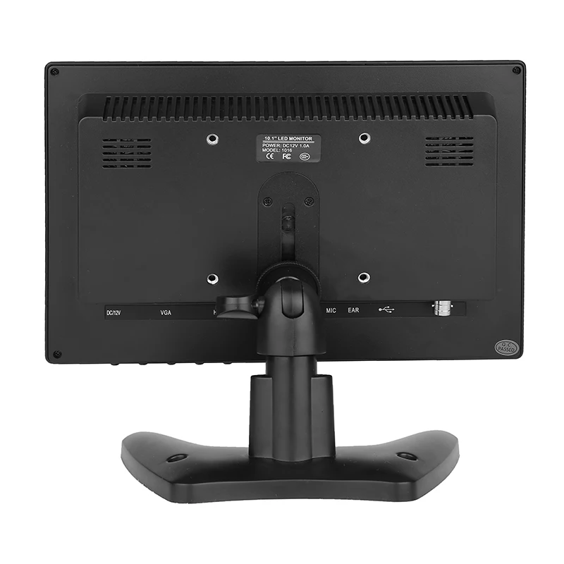 10.1인치 HD 1920x1200 데스크탑 저항막/용량성 터치스크린 모니터(VGA HDMI USB 인터페이스 포함)