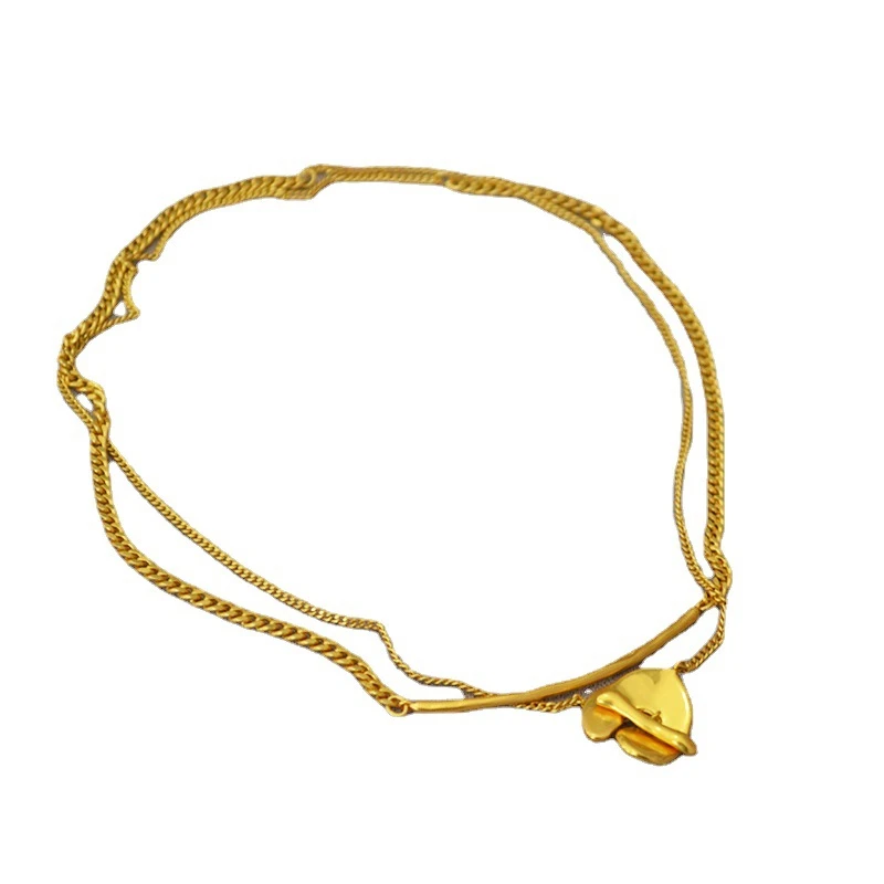 Elegant Pendant Chain Necklace - Versatile Fashion Jewelry for Women, Trendy Accessory for Special Occasions