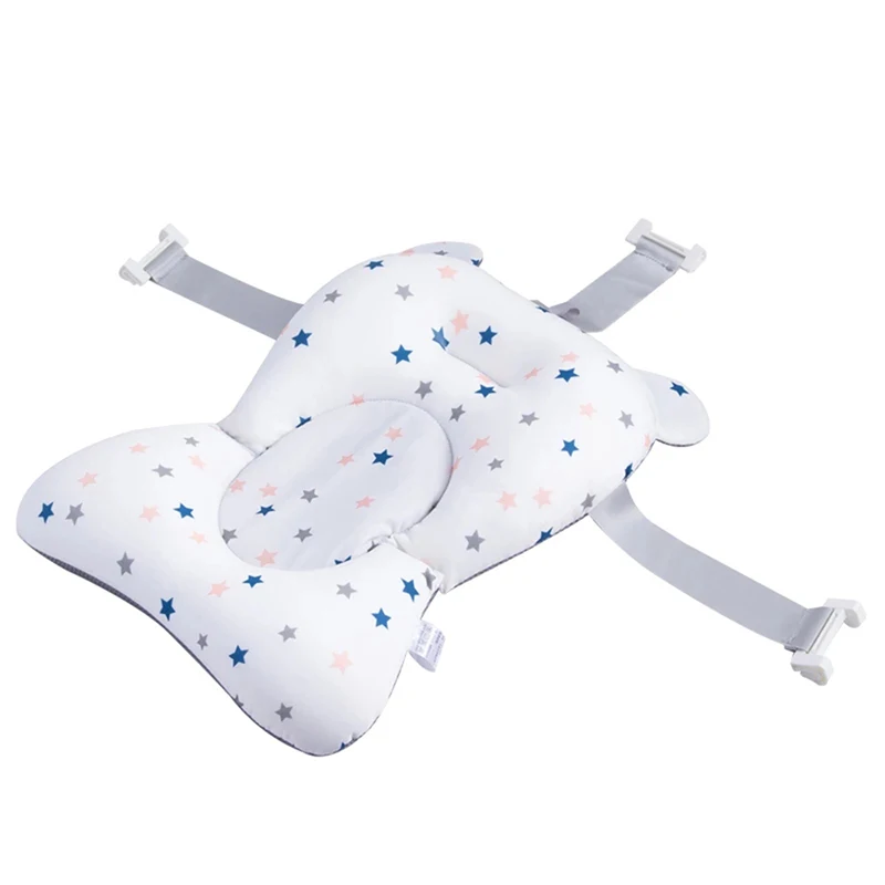 Cuscino per Vasca da Bagno per Neonati, Supporto Pieghevole per Seduta, Cuscino Antiscivolo Morbido e Confortevole per Bagnetto - immagine 6