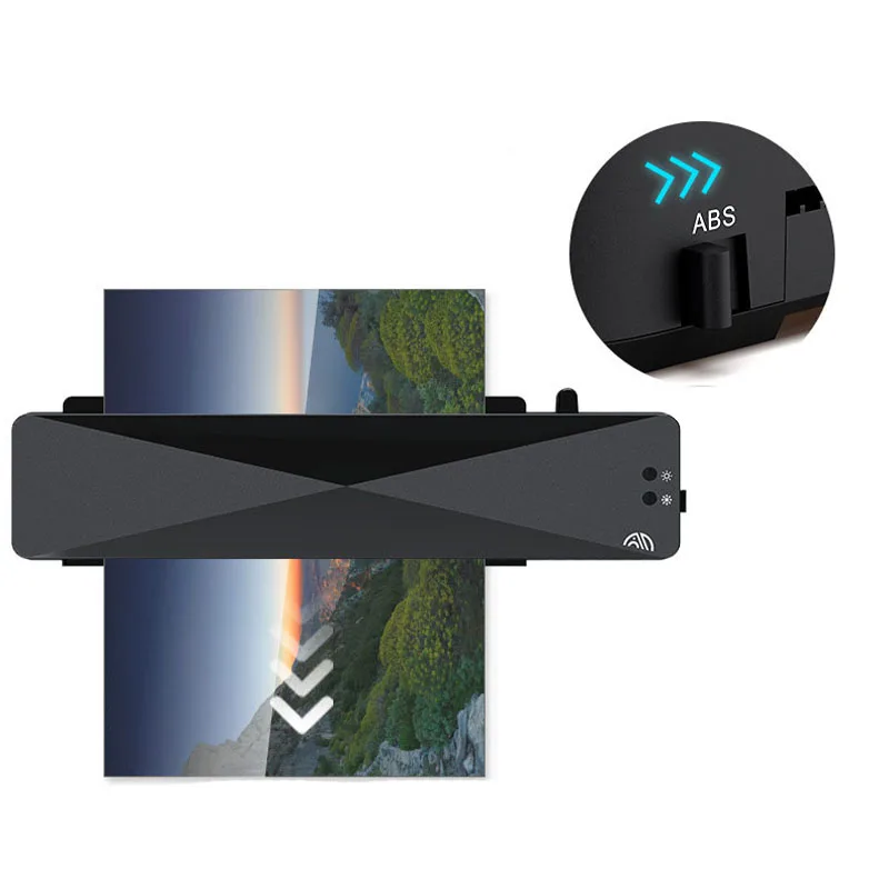 Professional thermal laminating machine for A4 document photo blister packaging plastic film roll laminator