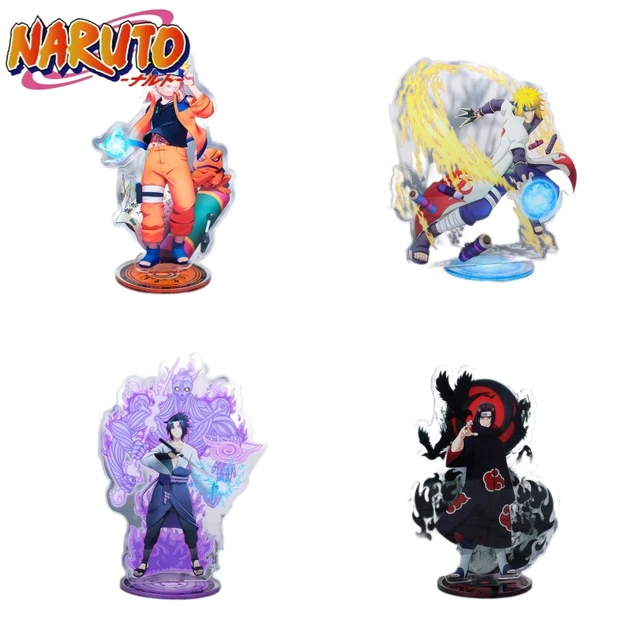 Modelo de cartão em acrílico do anime Naruto, Sasuke, Itachi, Haruno, Sakura,  Coleção Fãs, Figuras de Ação, Ornamentos, Brinquedos, 15cm - AliExpress