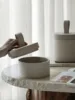 Light Luxury Bruto Storage Box Storage Box Home High-Grade Leather Jewellery Box Living Room Bedroom Cosmetic Storage Jar 4