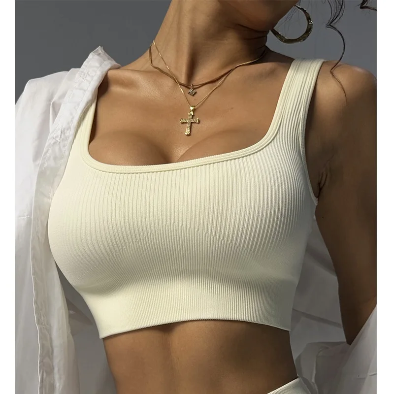 Cloud Hide Push-Up Yoga Crop Top Sports Bra