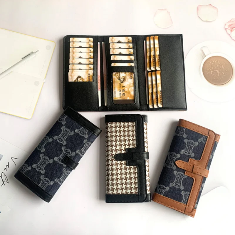 2023 Wallet For Women Tri-fold Geometric Wallets Luminous Long Rhombus  Clutch Bag High Quality Hasp Dazzling Money Purse Bag - AliExpress