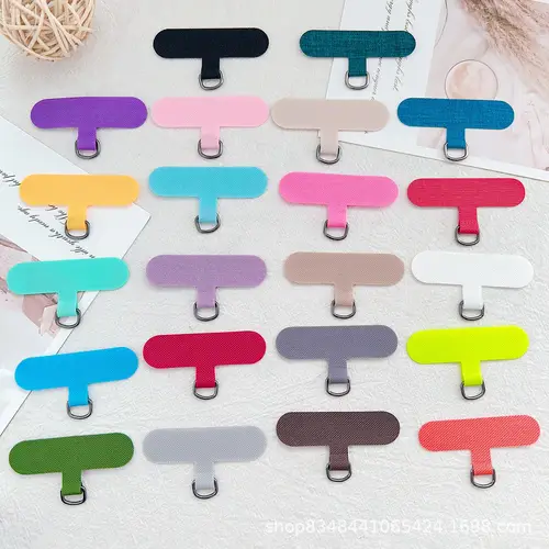Phone Lanyard Anti-lost Lanyard Strap Detachable Colorful Gasket Metal Ring Clip Hang Cord Tether Tab Phone Case Accessories ﻿ - Image 2