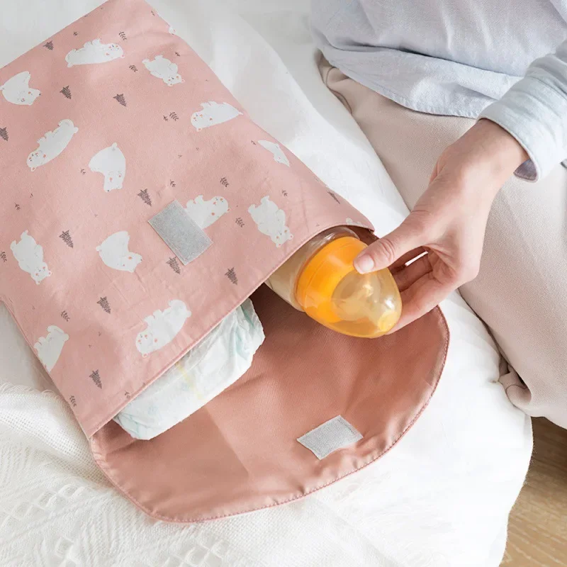 

Maternity Packs Diapering Toilet Training Packages Mini Waterproof Wet Dry Bag for Baby Infant Cloth Diaper Nappy Pouch Reusable