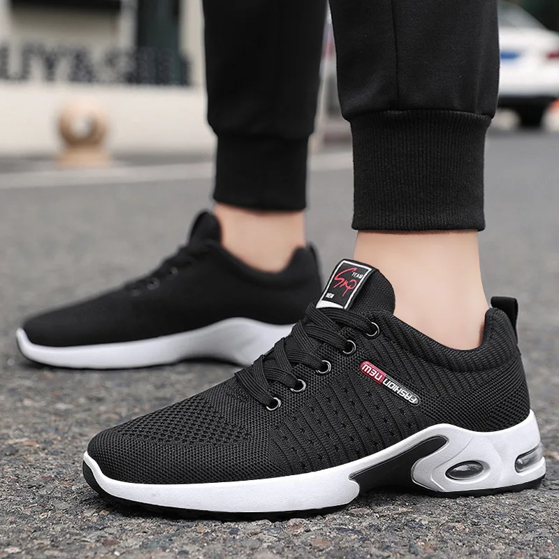 

Fashion Casual Sports Shoes Men's sneakers Platform Outdoor Anti-skid Comfortable Running Mesh Sports Shoes Zapatos Altos Hombre