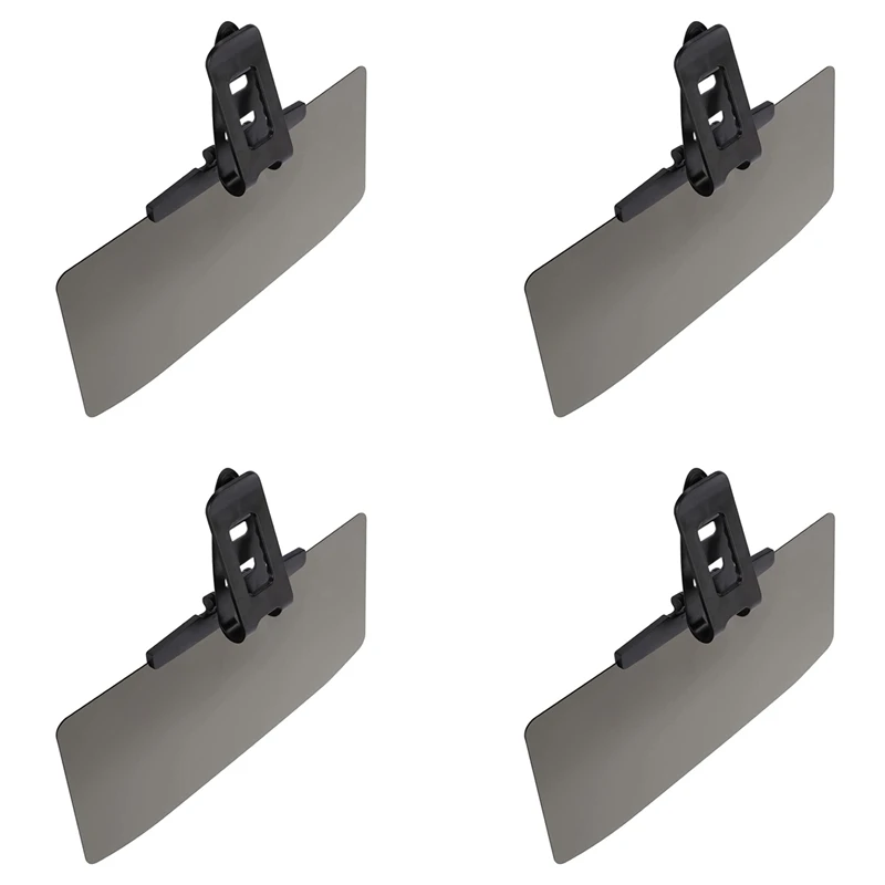 

4X Car Visor Extensions Automotive Anti-Glare Visor Mirrors Sun Visor For All Trucks Car Front Seat Driver Or Passenger