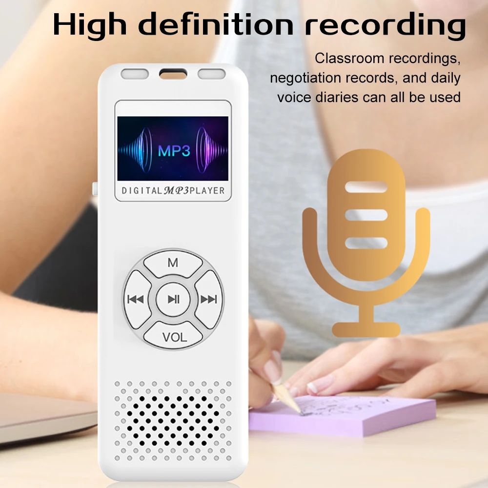 Advanced HiFi Portable Stereo Music Player with FM Radio & Recording Functionality