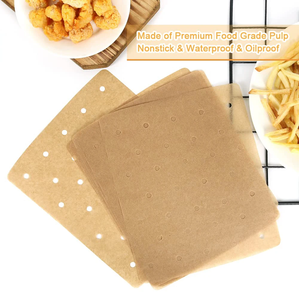Eco-Friendly Non-Stick Air Fryer Paper Liners