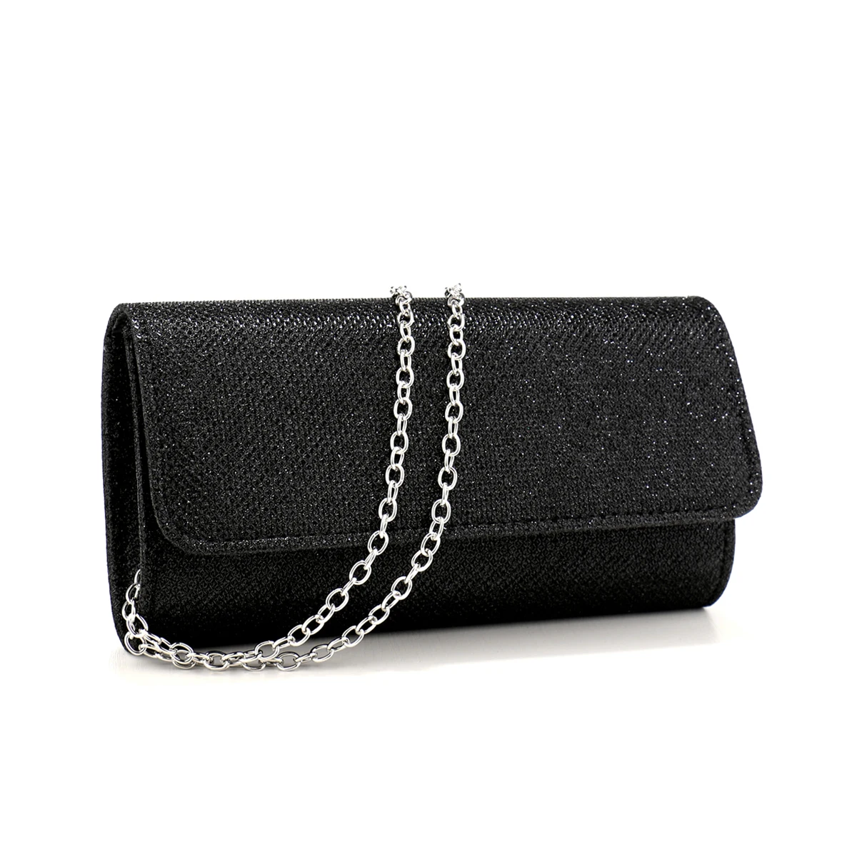 Golden Chain Metal Clutch Bags for Women Evening Use