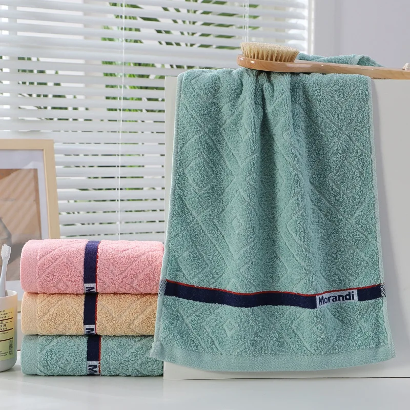 bamboo cotton Bath Towel hand towel and washcloth for Bathroom