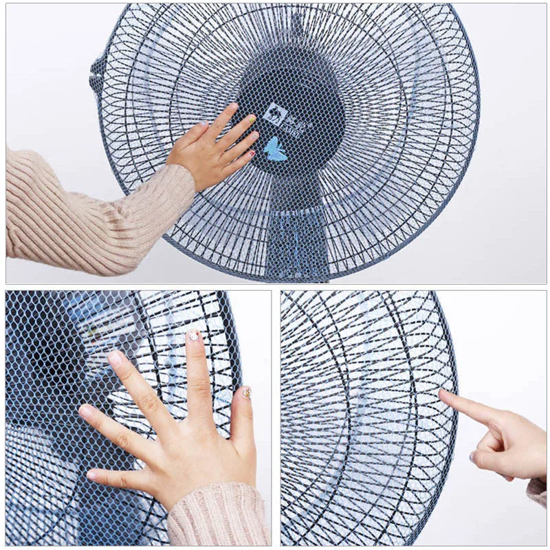 Electric Fan Cover Fan Dustproof Cover Mesh Baby Kids Finger Safety Protector Children Finger Guards Safety Mesh Nets