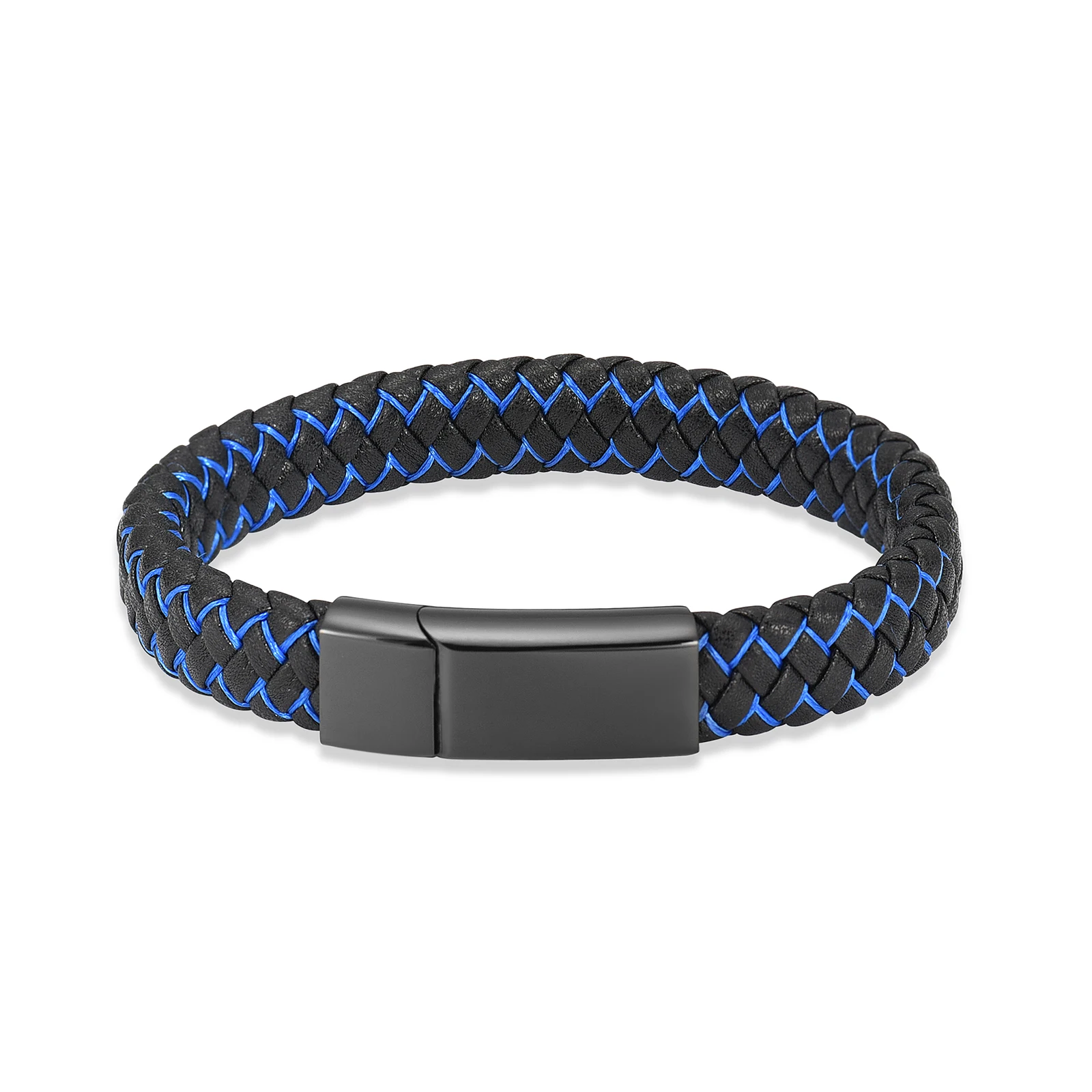 Cremation Urns Bracelet Free Engraving Leather Man Memorial Bangle With Metal Buckle Small Urns For Ashes Keepsake Jewelry 2