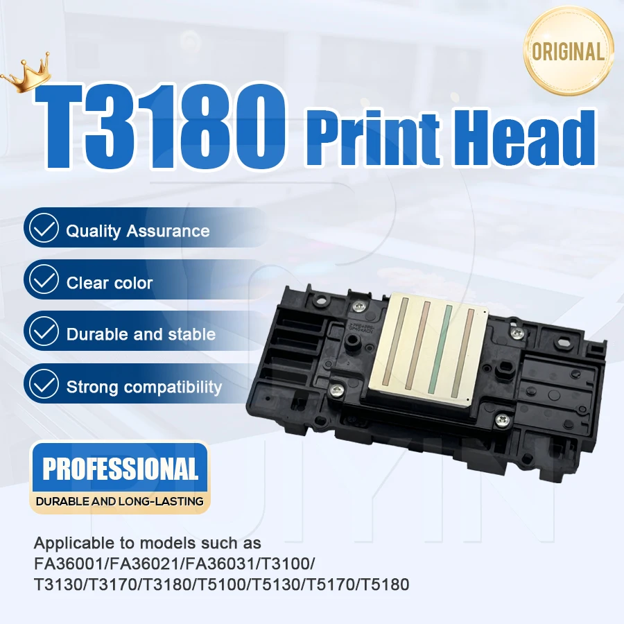 100% 새 FA36001 FA36021 FA36031 프린트헤드 (엡손 슈어컬러 T3100 T3170 T3180 T5100 T5130 T5170 T5180 F570 프린터용)