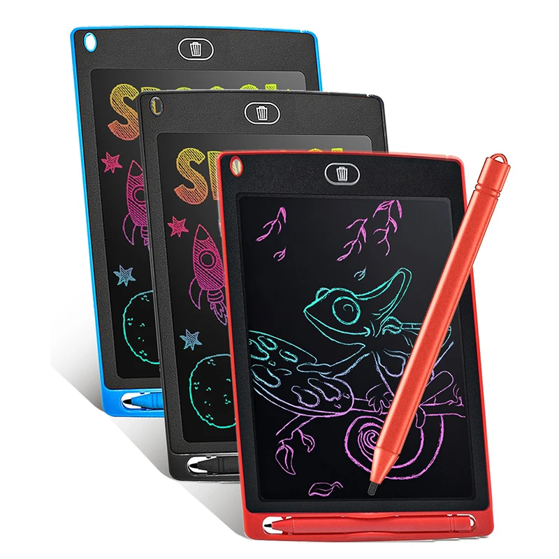 KOKODI Tablette D'écriture LCD, 8.5 Pouces Tablette Dessin Enfant Jouets  pour Filles 3 4 5 6 7 8 Ans Ardoise Magique Tablette Graphique Cadeaux pour
