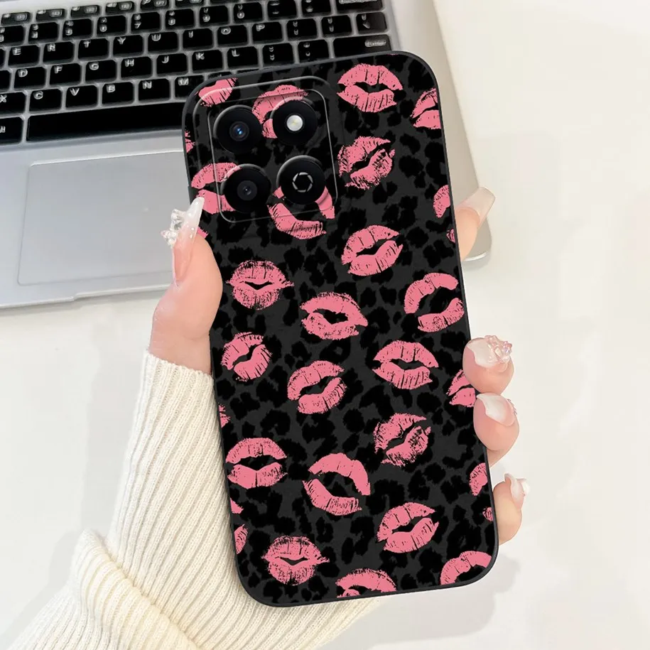 Shockproof Fashion Bowknot Marble Soft Liquid Silicone Case