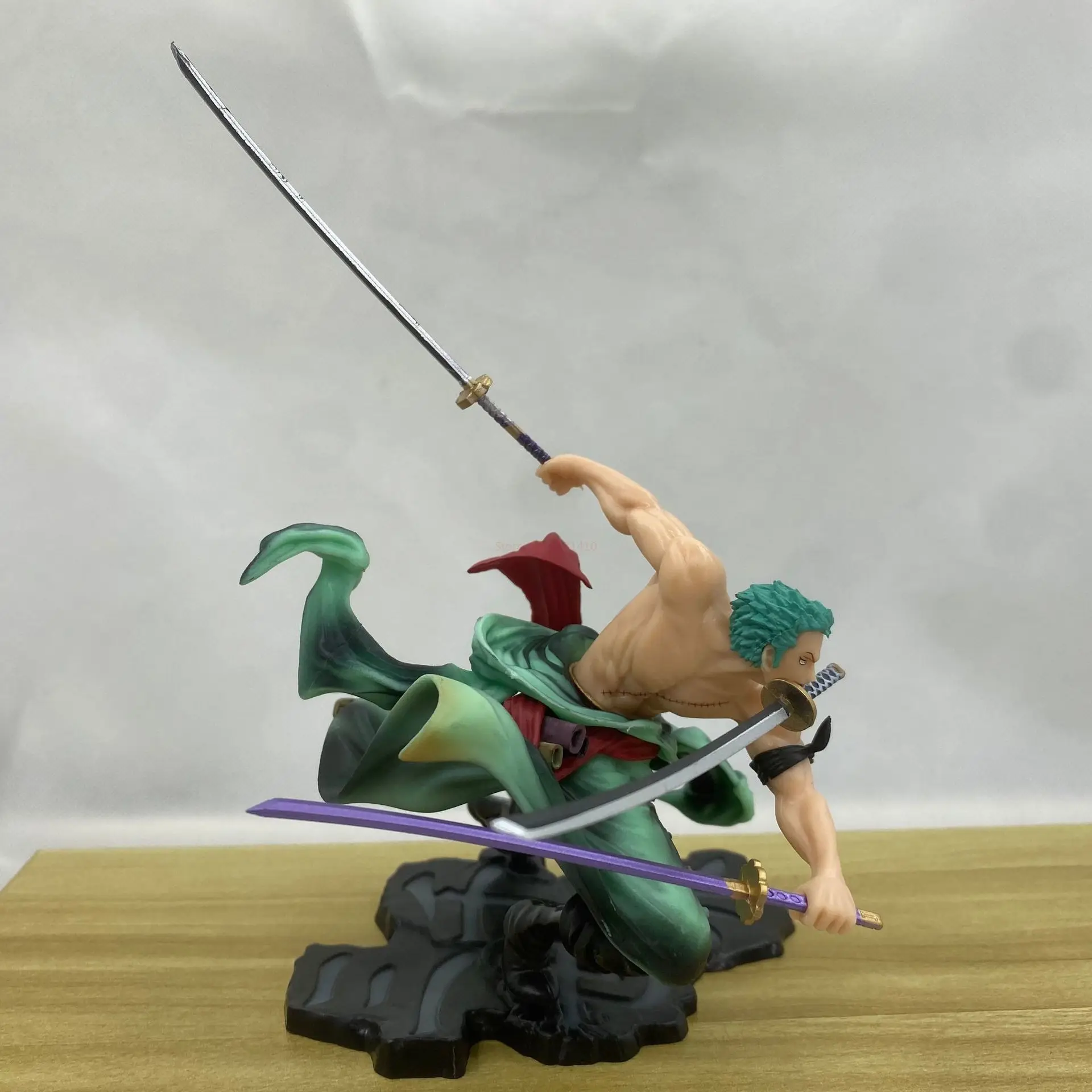 Anime Heroes One Piece Roronoa Zoro 6.5 Action Figure Bandai USED