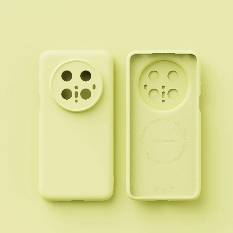 Premium Soft Liquid Silicone Magnetic Case – Luxurious Protection with MagSafe Compatibility
