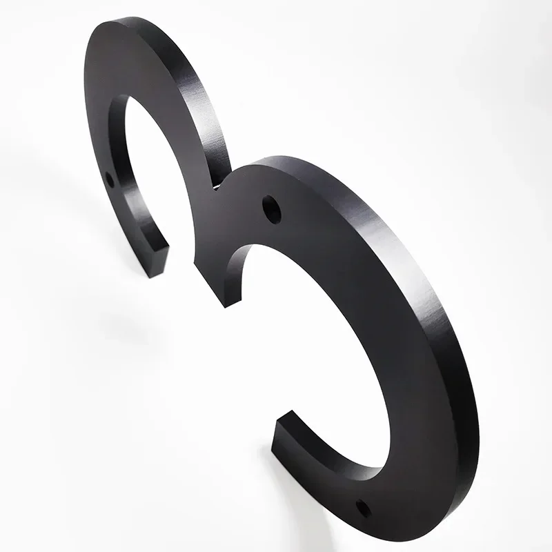 30cm House Number Outdoor Floating Sign Modern Door Numbers Building Signage Huisnummer Numeros Casa Address street sign house number signs door signs house numbers number plate