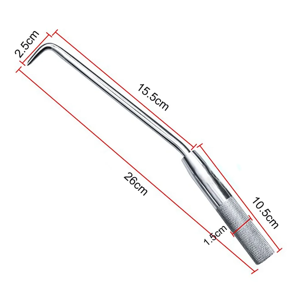 

Parts Rebar Hook Tier Construction Site Wire Winding Clamp Tying Tool 1Pcs Chrome Plated Hand Rebar Hook Brand New