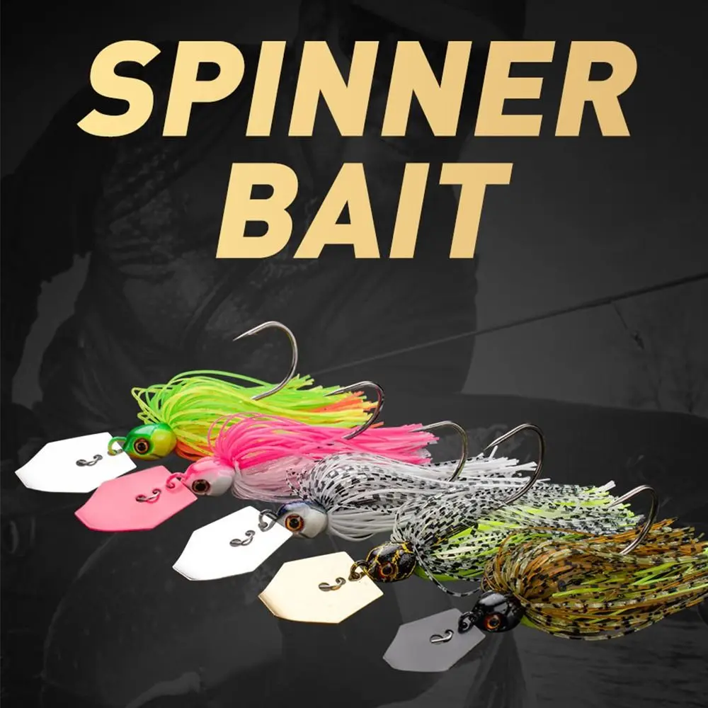 Angel köder Chatter Köder Spinner Köder 7g/12g Klinge Jig Tänzer Buzzbait Wobbler Chatter bait für Bass Pike Walleye Angeln