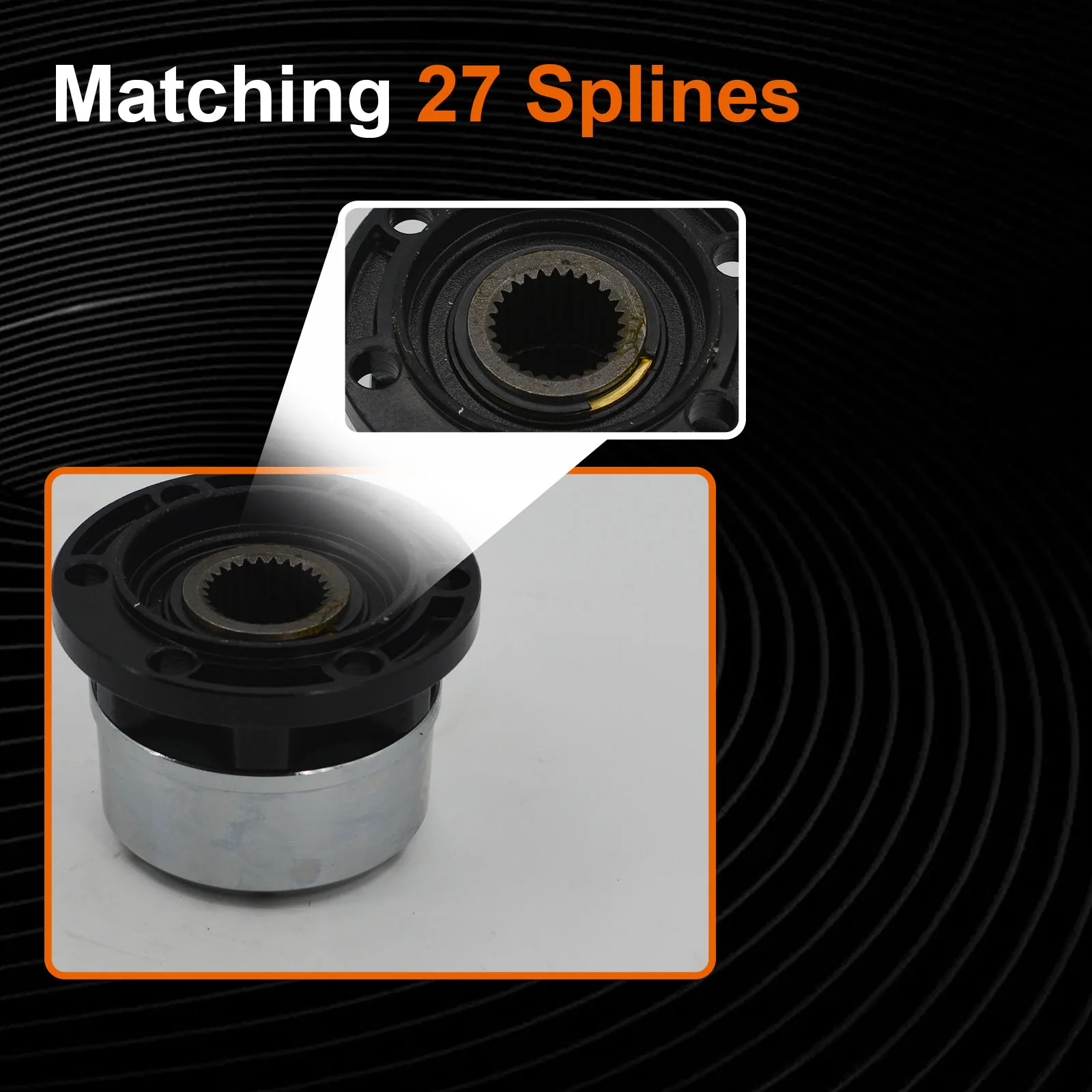 1 Piece x for JEEP CJ Ster Scout II Terra Traveller ENGESA ENVEMO Camper Envemo Engesa free wheel locking hubs B032 AVM402