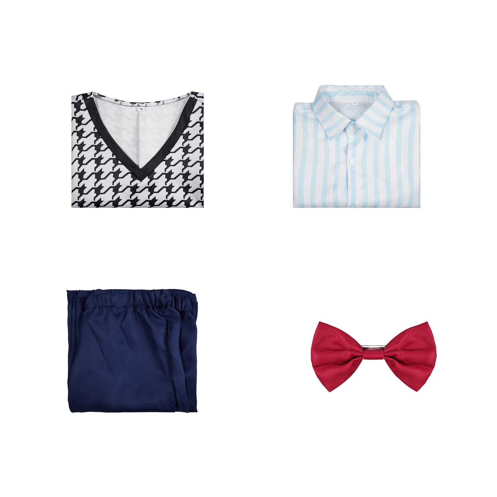 thumbnail image 1 of Disfraz de película de tristeza para hombre, camisa, pantalones, dibujos animados, alegría, fiesta de Halloween, carnaval, 1 of 4