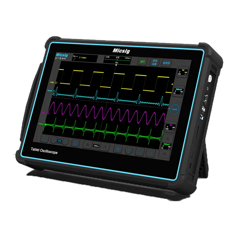 

Micsig TO2004 200 MHz Oscilloscope digital 4 Channels 1GSa/S High Performance And Multi-function Tablet Oscilloscope