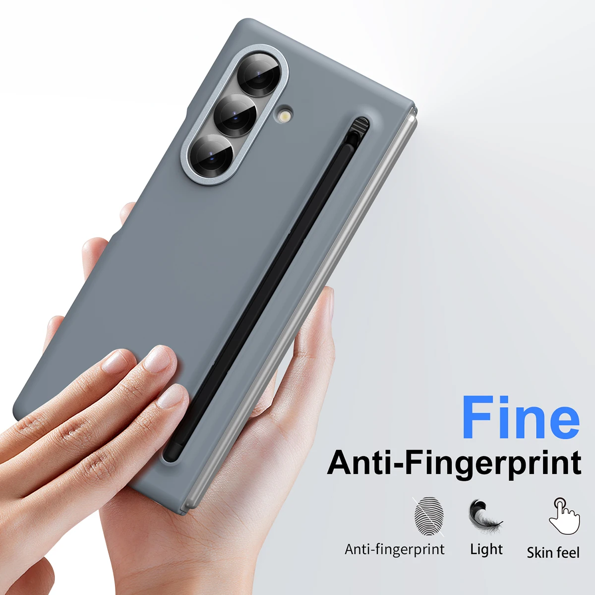 Color Skin Friendly Matte Elastic Case with Optional Pen and Tempered Film - Shockproof Hard Cover