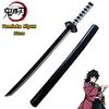 Demon Slayer Katana Original Assembled Anime Sword Cosplay Weapon Orange Rengoku Kyoujurou Agatsuma Zenitsu Swords 72cm 5