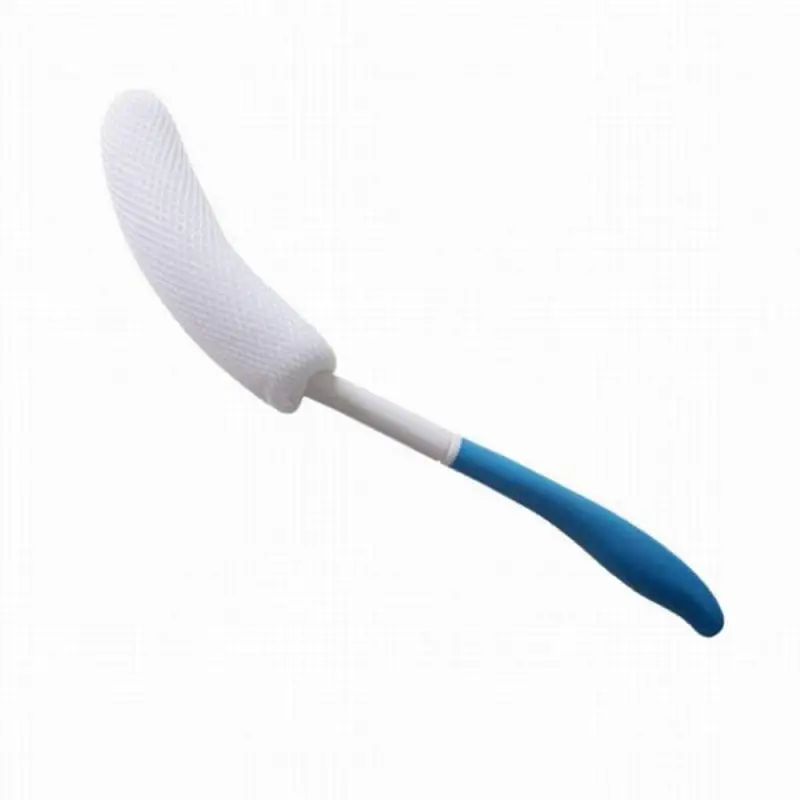 

Back Shower Brush Easy-To-Reach Body Brush with Non-Slip Handle Long Curved Shower Brush Suitable for Elderly Shower