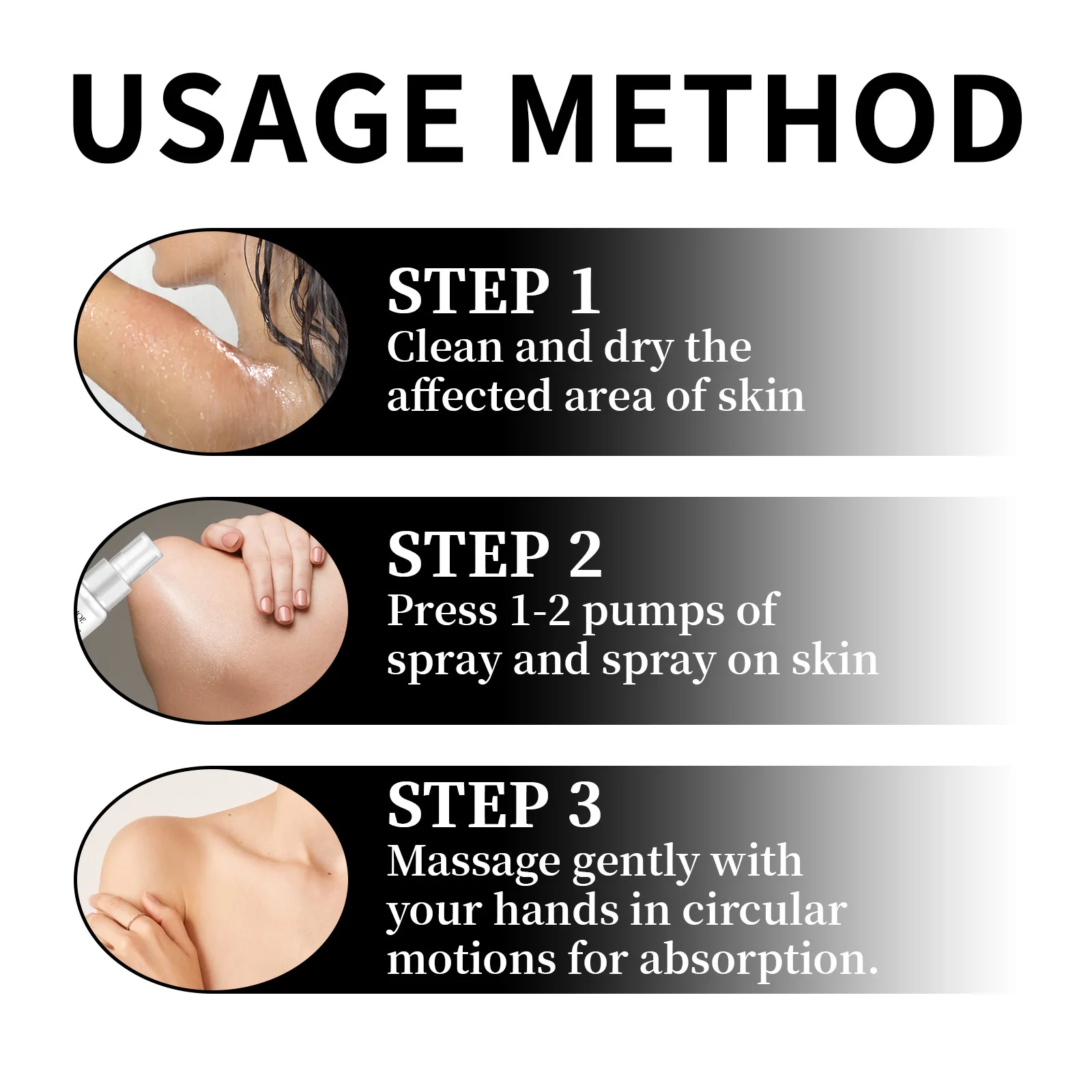 Spray traitement vitiligo élimination taches blanches soin peau_voghion.com
