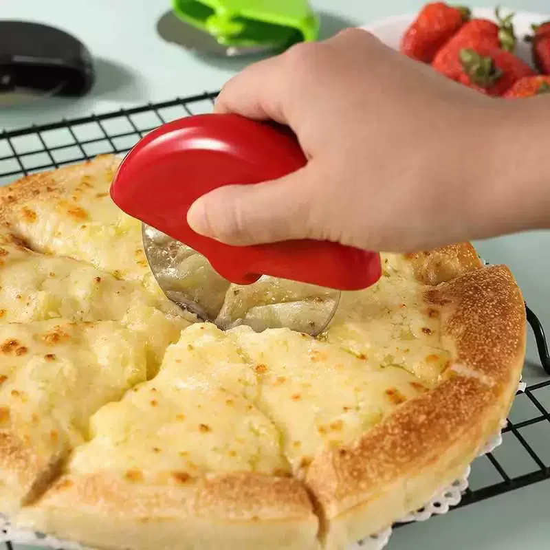 Pizza Cutter Stainless steel round sharp-edged dough cake bun sandwiches cutter