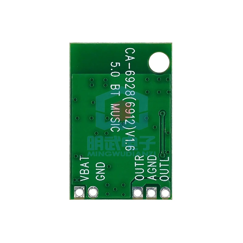 5V Bluetooth Audio Receiving Module Board Bluetooth No Power Amplifier Board Bluetooth PCBA CA-6928 new xh a158 ultra clear bluetooth 5 0 power amplifier board pam8403 low power diy wireless speaker amplifier board dual 5w