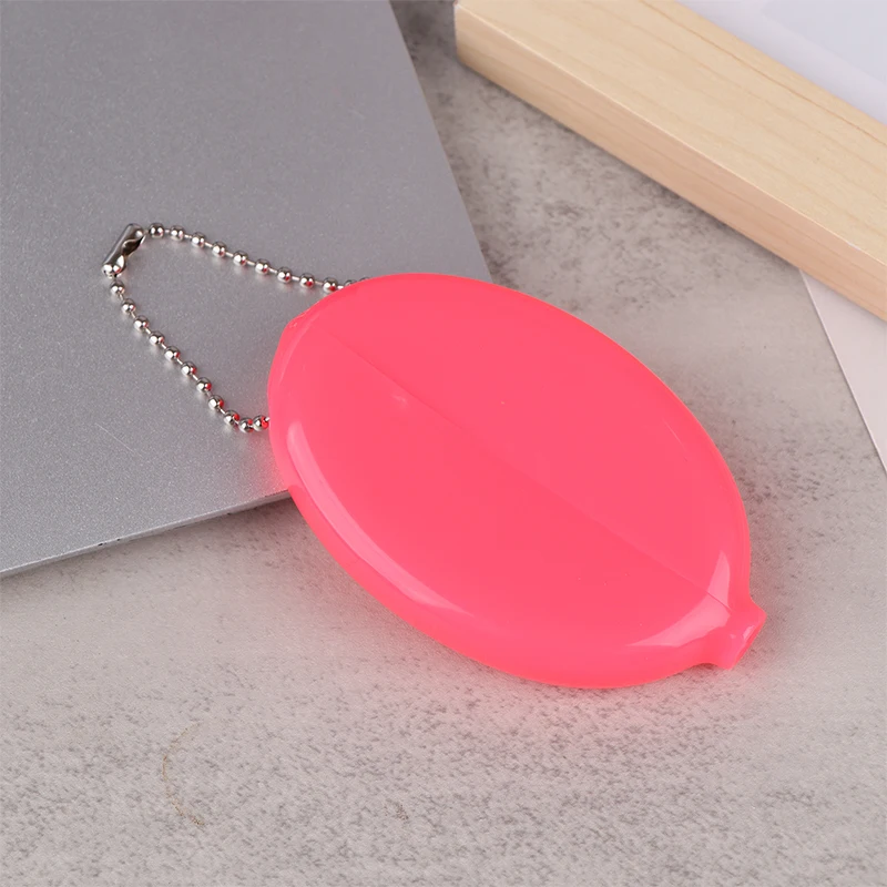 Red Squeeze Coin Purses | 5 New Oval Coin Holders | Multi-Purpose Made – New Products Great Deals