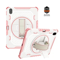 Ultimate 360 Rotating Rugged Tablet Case with Full Body Protection - iPad mini 4 5 (Pink)
