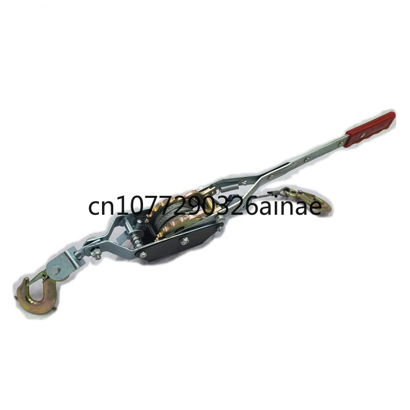 

Cable Puller Sling Manual Winch Relay 1000Kg with 2 Gears for Moving Cars Logs Boat Winch Trailer