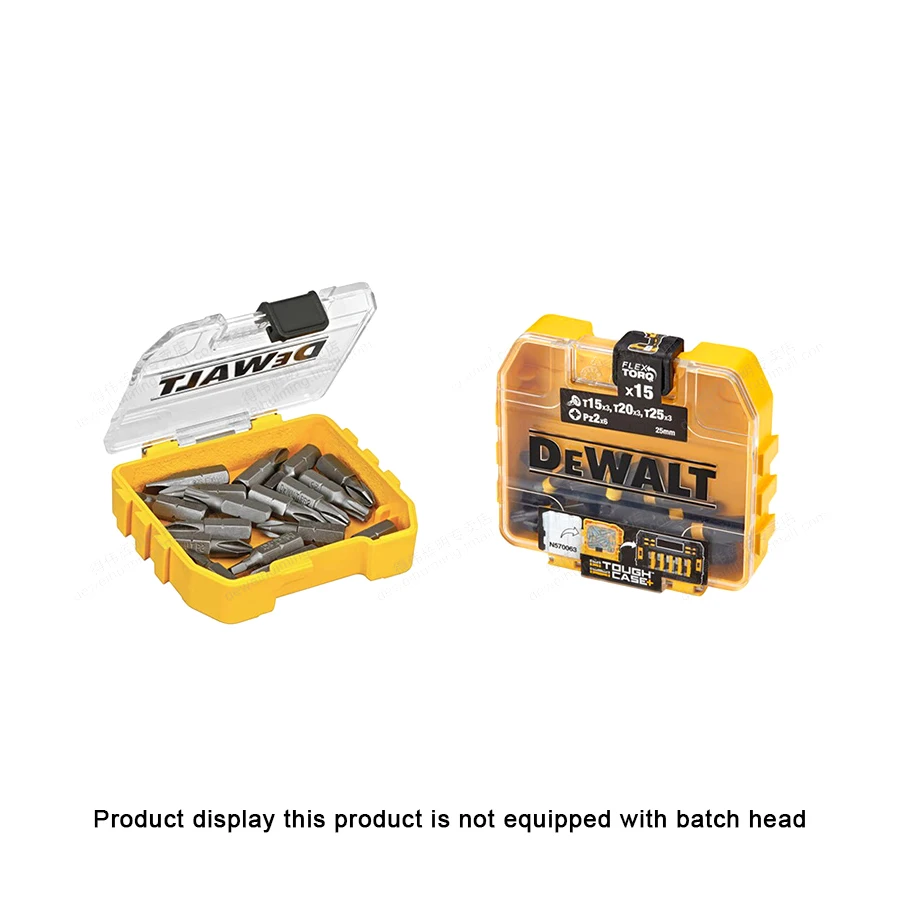 Dewalt DT70800 스크루 드라이버 비트 부품 보관함 전동 공구 액세서리 견고한 보관 케이스 대량 도구 상자